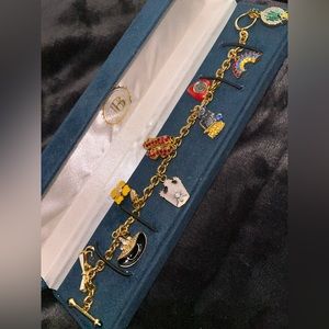 Wizard Of Oz "Over The Rainbow" Charm
Bracelet by The Bradford Exchange